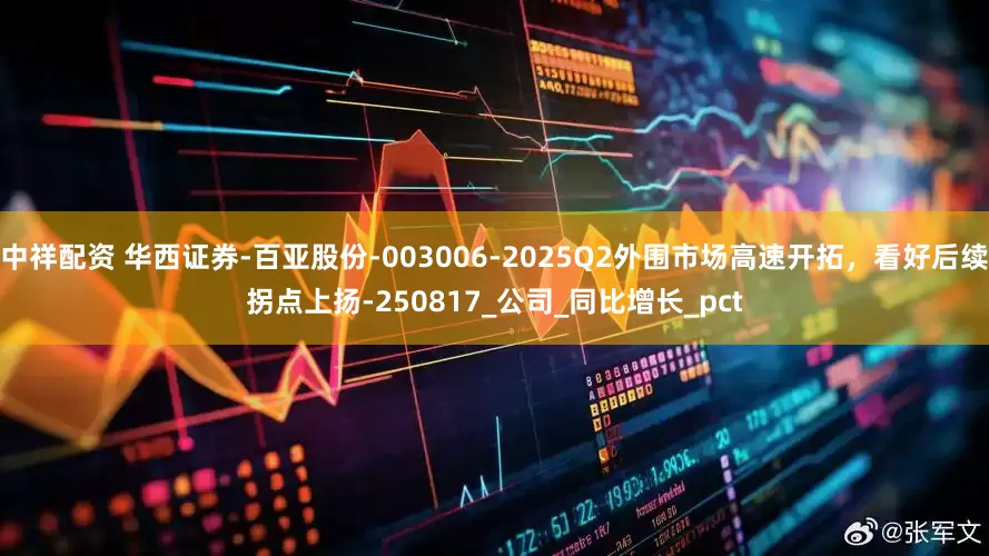 中祥配资 华西证券-百亚股份-003006-2025Q2外围市场高速开拓，看好后续拐点上扬-250817_公司_同比增长_pct