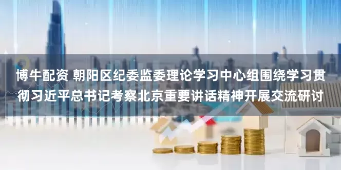 博牛配资 朝阳区纪委监委理论学习中心组围绕学习贯彻习近平总书记考察北京重要讲话精神开展交流研讨