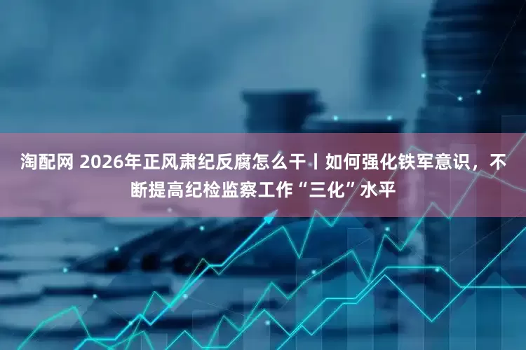 淘配网 2026年正风肃纪反腐怎么干丨如何强化铁军意识，不断提高纪检监察工作“三化”水平